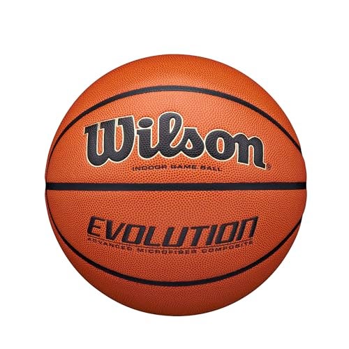 Wilson Evolution Game Ball Basketball, Youth – Size 27.5