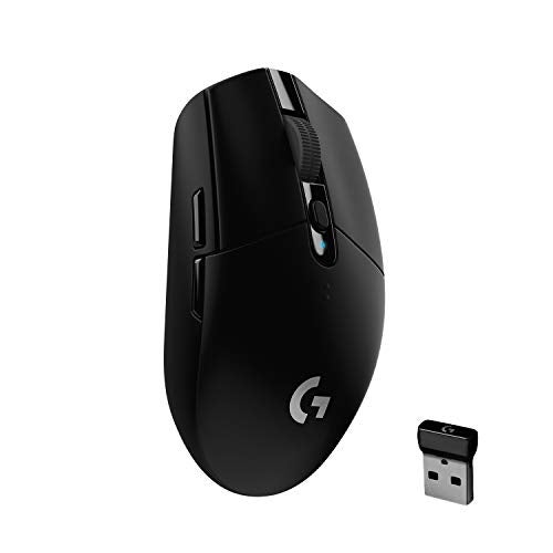 Logitech G305 Lightspeed Wireless Gaming Mouse, Black