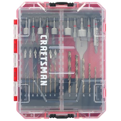 CRAFTSMAN Drill Bit Set, 60 Pieces (CMAF1260)