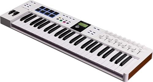 Arturia KeyLAB Essential Mk3 USB MIDI Controller 49 Keys Keyboard, White
