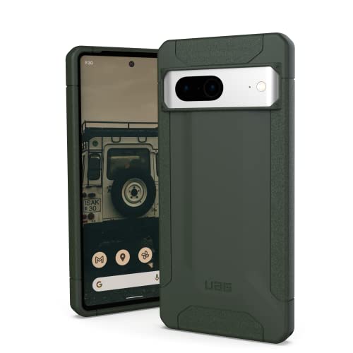 URBAN ARMOR GEAR UAG Made for Google Pixel 7 Case 5G 6.3" Scout Green Olive Drab Lightweight Rugged Premium Impact Resistant Military Drop Tested Protective Cover