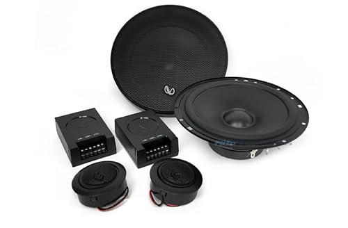 Infinity Alpha 650C 2-Way 45W RMS Component Car Speakers, 6.5-Inches