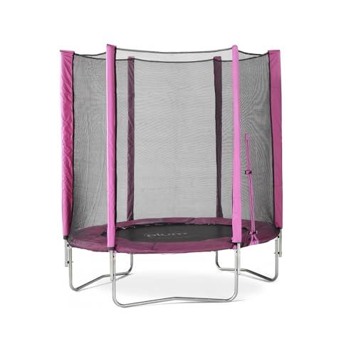 Plum® Junior Springsafe® Trampoline & Enclosure (Pink)