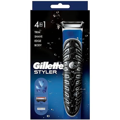 Gillette The All Purpose Styler Beard Trimmer Razor And Edger, Men's Razor/Blades