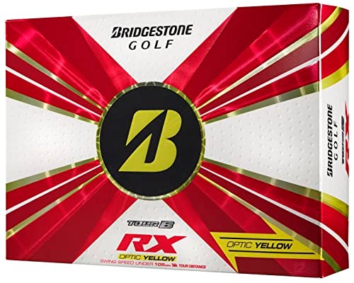 Bridgestone Golf 2022 Tour B RX Golf Balls Yellow