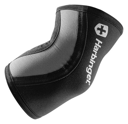 Harbinger Pro Elbow Sleeves, Black, 4mm