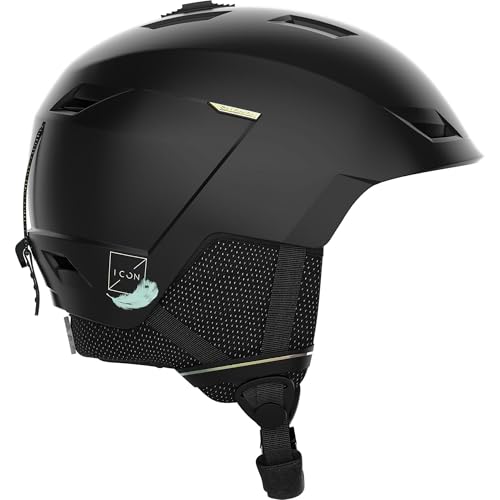 Salomon Womens Icon LT Helmet, Black, Medium