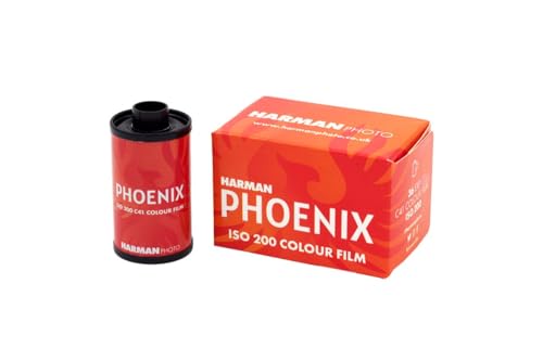 Harman Photo Phoenix ISO 200 C41 Color Negative Film (35mm, 36 Exposures, 1 Roll)