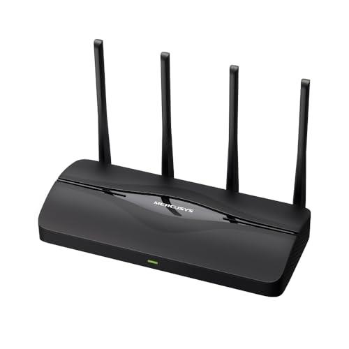 TP-Link Mercusys BE3600 Dual-Band Wi-Fi 7 Router, up to 3.6Gbps, 2.5G Multi-Gigabit Ports, 160MHZ Channels, 4K-QAM, MLO, Gaming and Streaming, EasyMesh Compatible, Easy Setup, Parental Control(MR27BE)