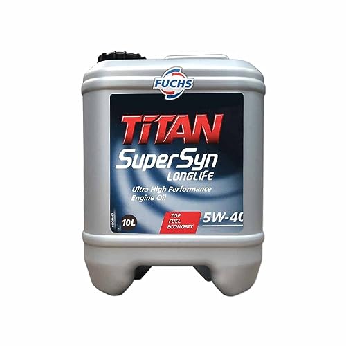 Fuchs Lubricants Titan Supersyn Longlife SAE 5w40 Engine Oil 10 Litre