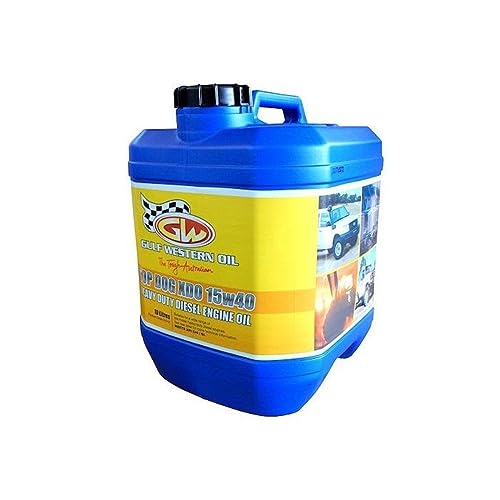 Gulf Western Oil Top Dog XDO 15W-40 Diesel Engine Oil 10 Liter
