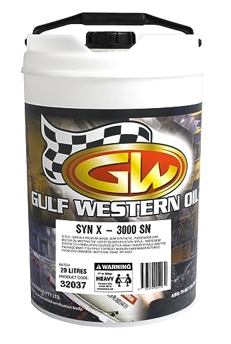Gulf Western Oil SYN-X 3000 10W-40 Engine Oil 20 Liter