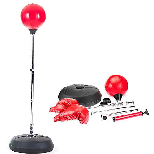Powertrain Freestanding Punching Ball Gloves Set