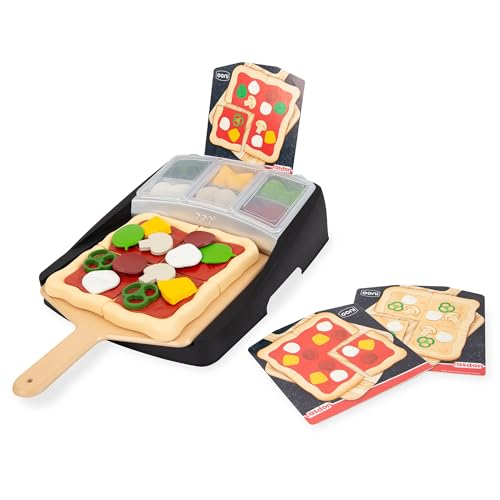 Casdon Ooni Pizza Topping Station | Toy Pizza Topping Station for Children Aged 3+ | Includes 24x Pizza Topping Pieces!