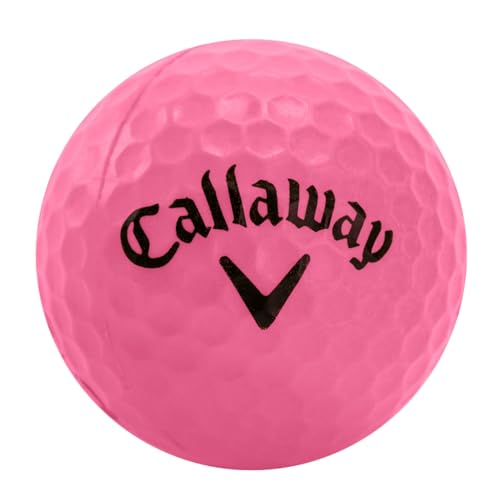 Callaway HX 9-Pack Practice Ball, Pink