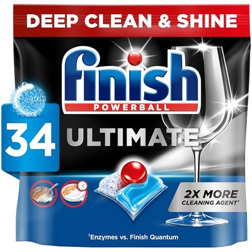 Finish Ultimate Dishwashing Tablets Fresh 34 Pack