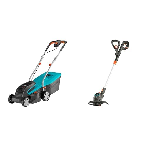 GARDENA Battery PowerMax Lawnmower and Trimmer