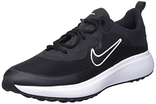 Nike Women's Ace Summerlite Golf Shoe, Black White, 7 US