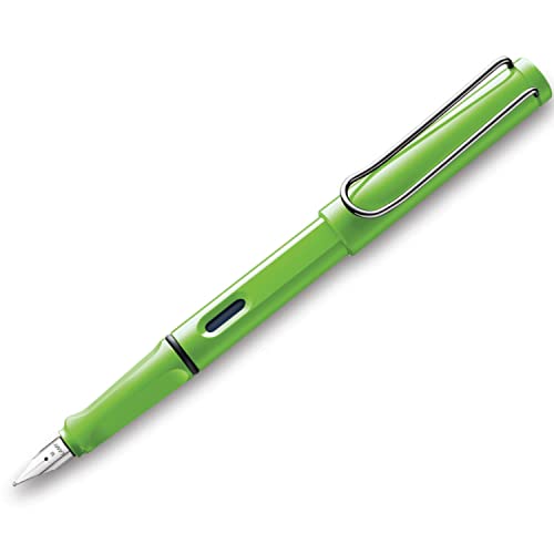 Lamy elegant Fountain pen Lamy 013 green safari M, (4014519661566)