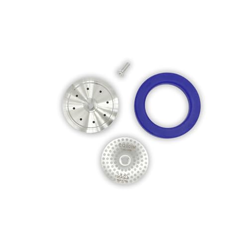 VeryBarista Stainless Steel Precision Kit Compatible with Double Boiler Breville/Sage. IMS Precision Screen, Stainless Shower Holder, Silicone Gasket. Fits 900 Series, Oracle, Dual Boiler