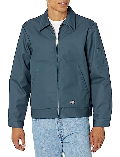 Dickies Men's Insulated Eisenhower Jacket, Airforce Blue, Large