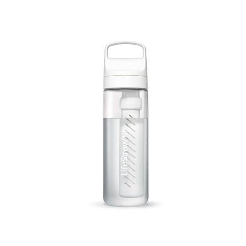 LifeStraw Go 2.0 Water Filter Bottle, Clear, 650 ml Capacity