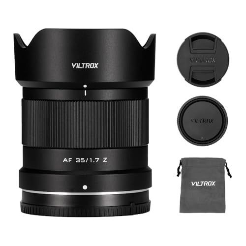 Viltrox AF 35mm f/1.7 APS-C Lens for Nikon-Z Mount, Autofocus Prime Lens Compatible with Nikon Z Mount Camera Zfc Z50 Z5 Z6 Z7 Z8 Z9 Z7 Z50II Z6II Z30 ZF