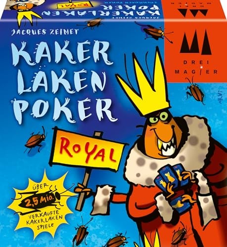 Schmidt Spiele Current Edition Cockroach Poker Royal Board Game