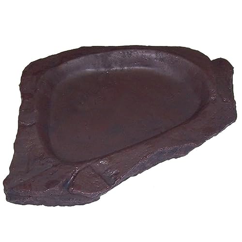 URS Reptile Feeding Dish, Brown