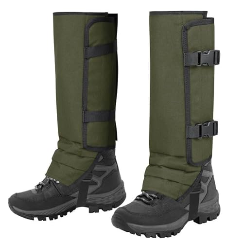 MDSTOP Snake Gaiters Leg Guards, Waterproof Snake Guards, Adjustable Snake Bite Protection for Lower Legs, Snake Chaps for Men & Women, Snake Proof Gaiters for Hunting, Hiking and Farm Working