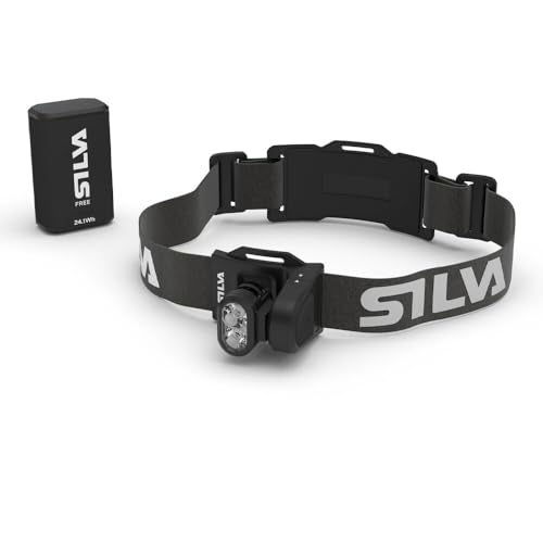 Silva Free S 1200 Lumen Headlamp | Great for Skiing, Trail Running, and Longer Adventures | ISPO Award Winner | Ultralite