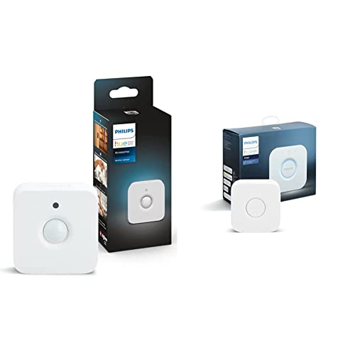 Philips Hue Indoor Motion Sensor, Wireless & Bridge V2.0, White
