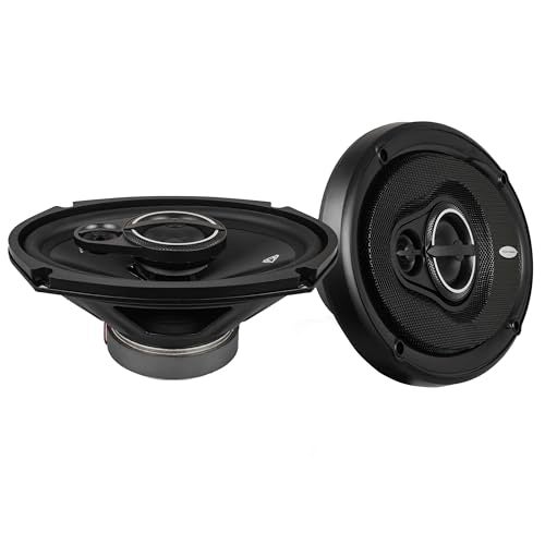Black Diamond DIA-69.3 6 x 9 Coaxial Car Speakers 3 -Way 270 Watts 4-Ohm Car Audio Stereo System 6x9 Speakers - Removable Grill Included (Sold in Pairs)