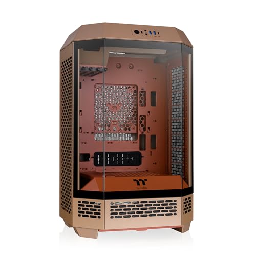 Thermaltake The Tower 300 Tempered Glass Micro Tower Case Gravel Sand Edition, CA-1Y4-00SGWN-00