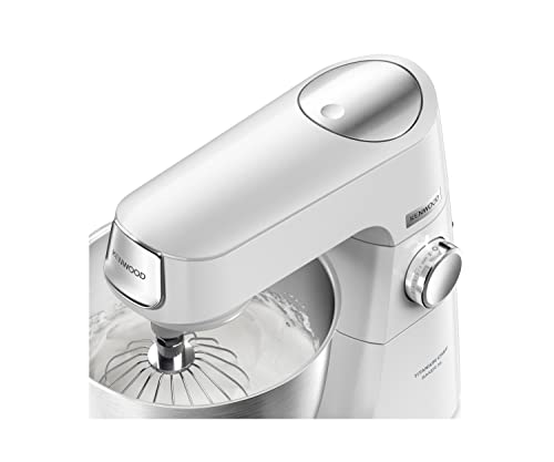 Kenwood Chef Baker PopTop Cover KAT65.000WH, Compatible with Titanium Chef Baker XL 5 & 7L or Titanium Chef Baker 3.5L & 5L, Stand Mixer Accessory, Plastic, Elderflower White