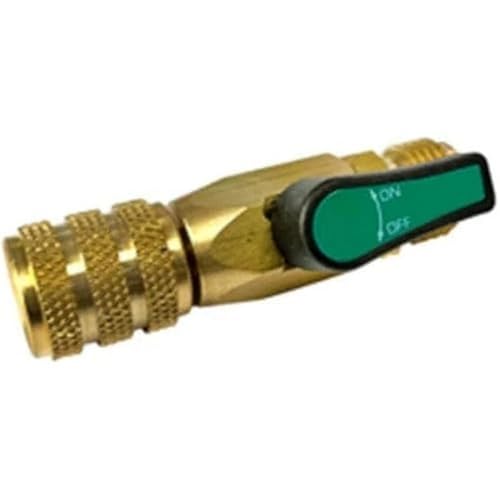 Javac 1/4 Inch FSAE x 3/8 Inch MSAE Vacuum Ball Valve