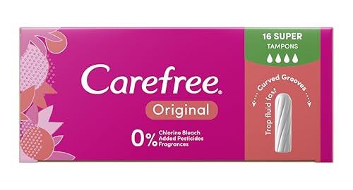 Carefree Original Super Tampons 16 pack