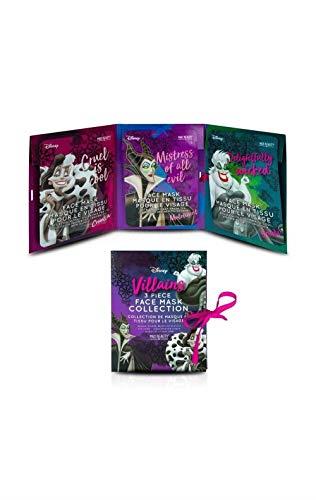 Disney Villains Sheet Face Mask Set
