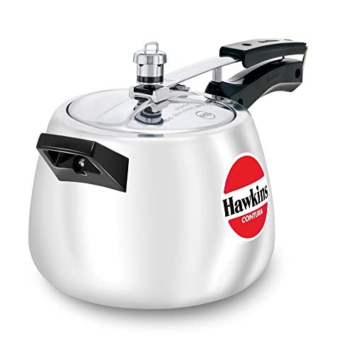 Hawkins Contura Pressure Cooker, 4 Litre Capacity