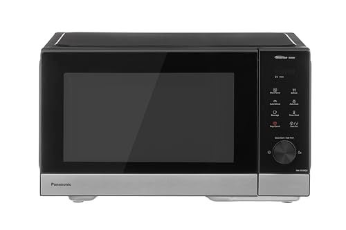 Panasonic 29L 1000W Inverter Microwave Oven with Glass Turntable and 17 Auto Menus including Aqua Clean Function (NN-SD38QSQPQ)