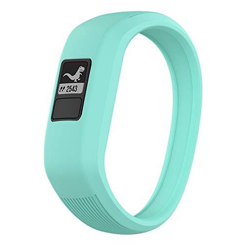 Watbro Bands Compatible with Garmin Vivofit JR/Vivofit JR2/ Vivofit 3, Soft Silicone Adjustable Stretchy Replacement Watch Bands with Buckle, for Vivofit jr/jr 2/3, for Kids Boys Girls Small Large