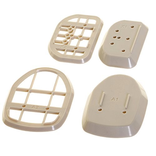 Bindaboo Retractable Mesh Pet Gate Spacers for Baseboards