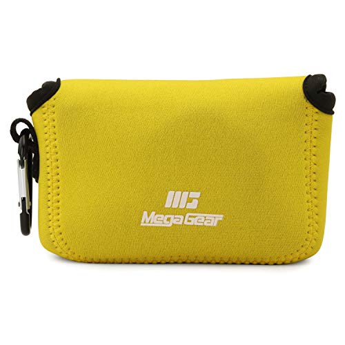 MegaGear MG1831 Ultra Light Neoprene Camera Case for Sony Cyber-Shot DSC-RX100 VII, DSC-RX100 VI, DSC-RX100 V, DSC-RX100 IV, DSC-RX100 III, DSC-RX100 II, Yellow