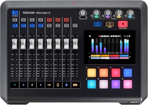 Tascam MIXCAST4 Podcast Recording Console