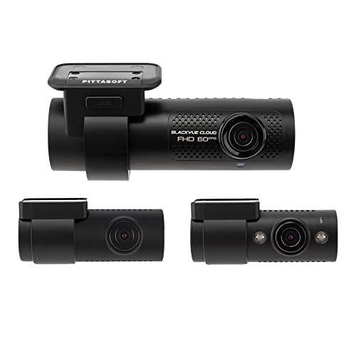 BlackVue DR750X Plus Full HD 3 Channel Dash Camera with 32GB SDHC