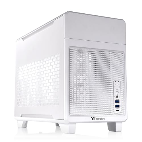 Thermaltake TR100 SFF Mini ITX Case Snow Edition, CA-11A-00S6NN-00