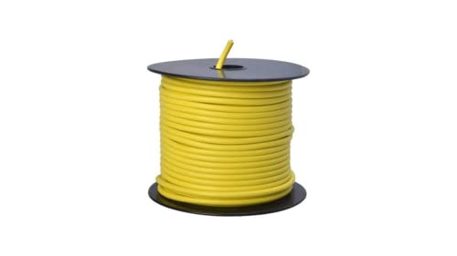 Southwire 55671723 Primary Wire, 12-Gauge Bulk Spool, 100-Feet, Yellow