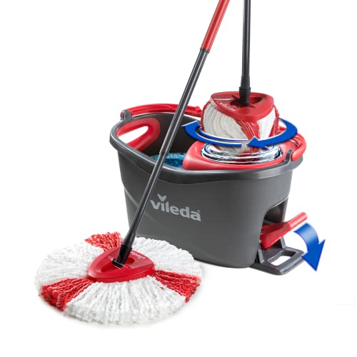 Vileda Easy Wring and Clean Turbo Microfibre Mop and Bucket Set