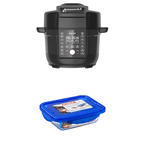 Instant Pot Duo Crisp 6.5L Ultimate Lid + [FREE] PYREX 800ml Container
