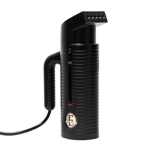 Jiffy ESTEAM Handheld Garment Steamer – Compact 600W Travel Steamer with 15 Minute Steam Time – Lightweight & Portable Wrinkle Remover for Clothes & Delicates – Made in USA
